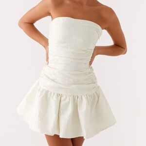 Peppermayo white/ivory mini dress
